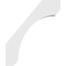 Ekena Millwork 4-in. W x 30-in. D x 36-in. H Legacy Architectural Grade PVC Knee Brace BRCP04X30X36LEC - alternate 2